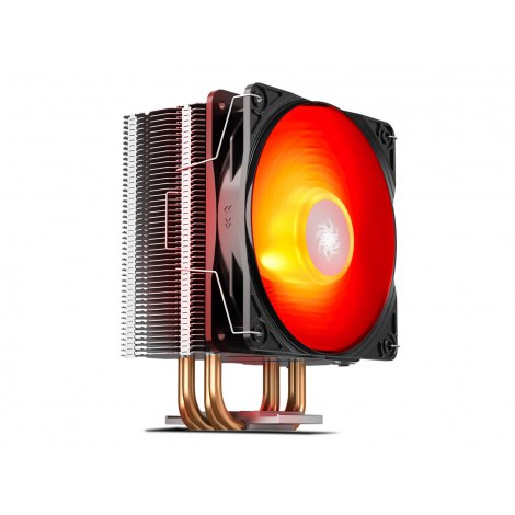 Deepcool | CPU Air Cooler | Gammaxx 400 Red V2 | Intel, AMD | W | Air cooler - 8